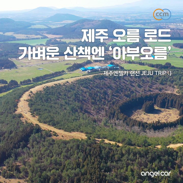 제주 동쪽 오름 :: '아부오름' 누구나 10분 등반 완성!