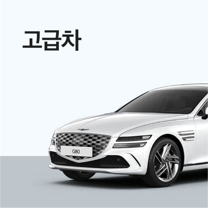 제주엔젤카 고급차 라인업